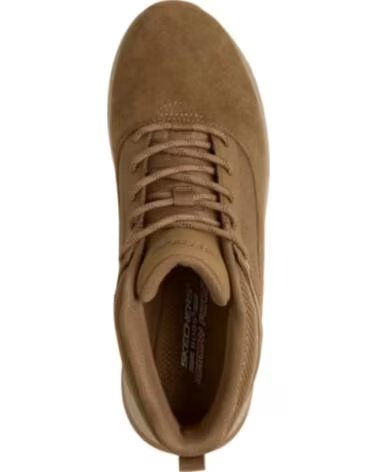 SKECHERS BOBS SQUAD 4 URBAN RIDGE CUERO MARRÓN