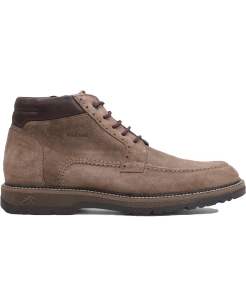FLUCHOS Botas Hombre F2325 Taupe MARRóN