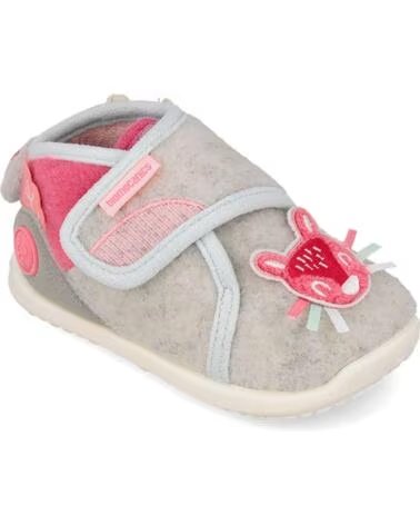 BIOMECANICS Pantuflas respetuosas para chica 261187G Mat BLANCOB050