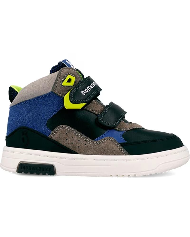 BIOMECANICS BOTINES DE CHICO URBAN 261213B NEGRO Y AZUL ELÉCTRICO NEGROAZULELECTRICOA398