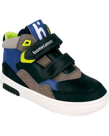 BIOMECANICS BOTINES DE CHICO URBAN 261213B NEGRO Y AZUL ELÉCTRICO NEGROAZULELECTRICOA398