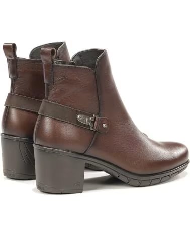 FLUCHOS BOTINS DE MULHER F1798 NYDIA CASTANHO MARRóN
