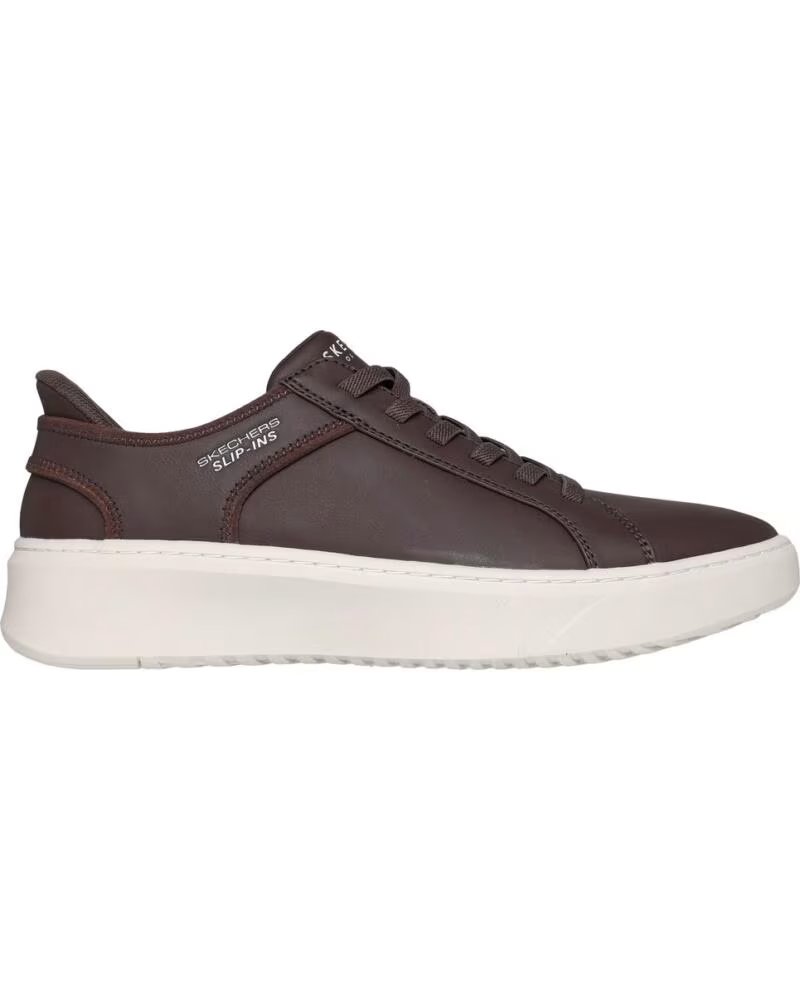 SKECHERS COURT BREAK TÉNIS CASUAL CASTANHO MULHER MARRON