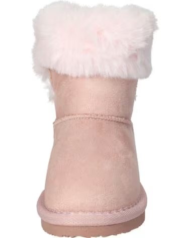 OSITO OSSH140066 BOTAS DE NIEVE CON PELO Y LAZO ROSA