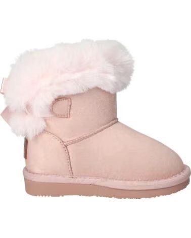 OSITO OSSH140066 BOTAS DE NIEVE CON PELO Y LAZO ROSA