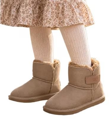 BOTAS DE PIEL PARA NIÑA CONGUITOS COSH327018 TAUPE