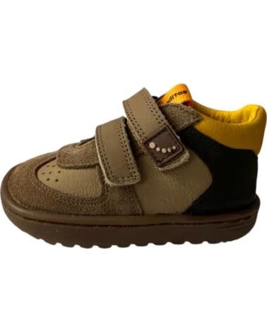 BLANDITOS Barefoot Nino By Crios Kyoto Cuero MARRóN