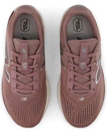 NEW BALANCE ZAPATILLAS FRESHFOAM W520 V9 MAUVE-PLATA MUJER ORO ROSA