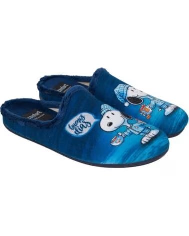SEVILLAS PANTUFLA SNOOPY BUENOS DIAS PARA HOMBRE GRIS