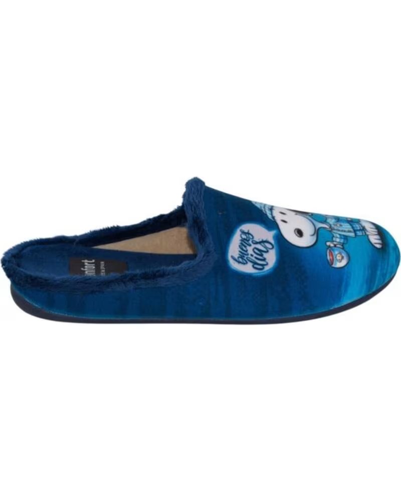 SEVILLAS PANTUFLA SNOOPY BUENOS DIAS PARA HOMBRE GRIS