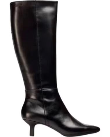 WONDERS BOTA ALTA FLEXFIT 21 TACÓN 5 CM NEGRO