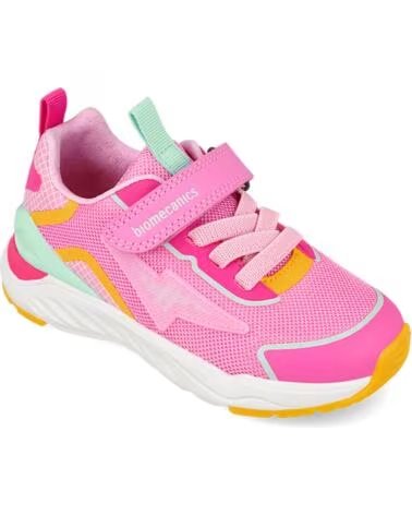 BIOMECANICS Deportiva para nina 261271G Sneaker Elasticos con cierre autoadherente ROSAB032