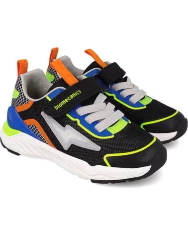 BIOMECANICS Deportiva para nino 261271B Sneaker Elasticos con cierre autoadherente NEGROA054