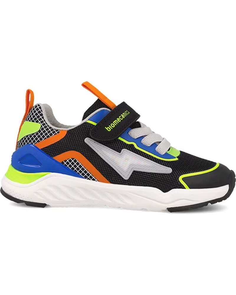 BIOMECANICS Deportiva para nino 261271B Sneaker Elasticos con cierre autoadherente NEGROA054