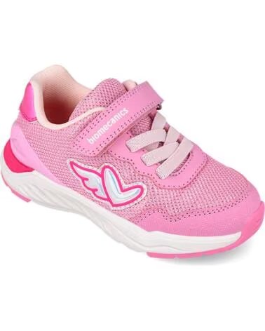 BIOMECANICS Deportiva para nina 261273 Sneaker Elasticos con cierre autoadherente ROSAB032