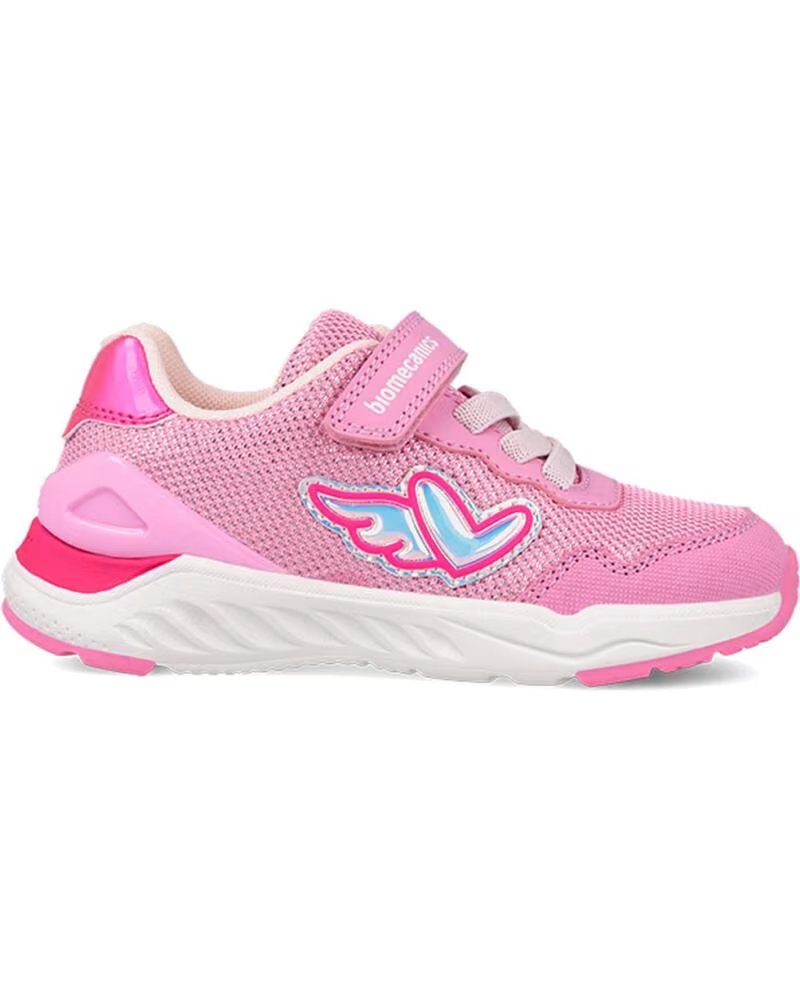 BIOMECANICS Deportiva para nina 261273 Sneaker Elasticos con cierre autoadherente ROSAB032