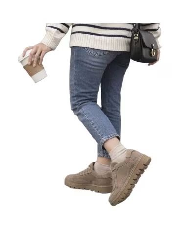 ZAPATILLAS PANCHIC P05 DE NUBUCK EN BEIS BEIG