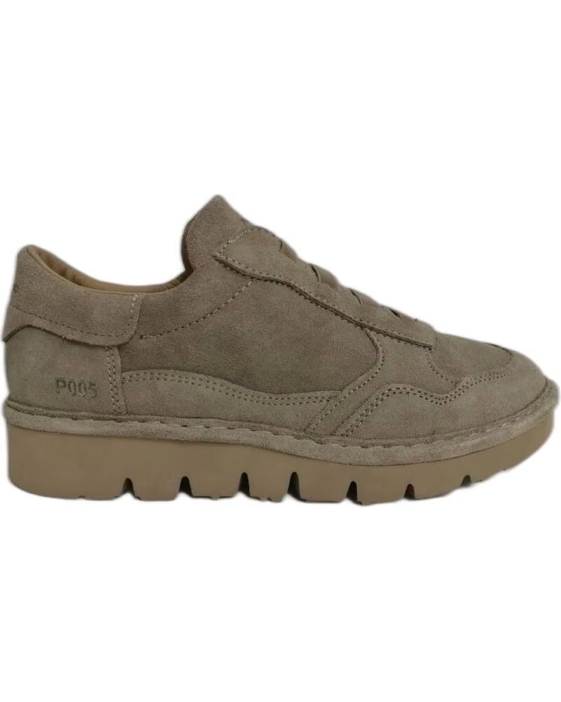 ZAPATILLAS PANCHIC P05 DE NUBUCK EN BEIS BEIG