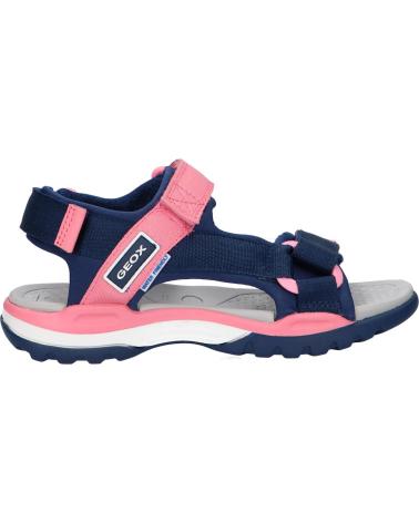 Sandálias de Menina GEOX J150WA 01511 J BOREALIS CF47Q NAVY-LT CORAL