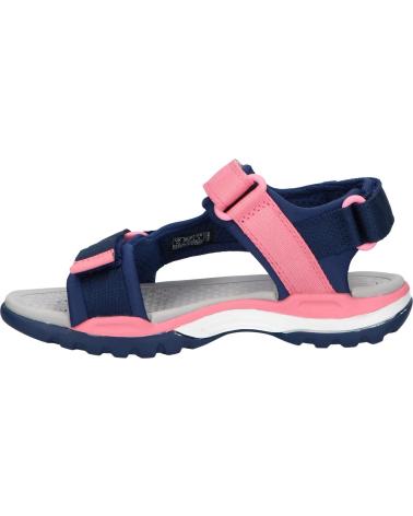 girl Sandals GEOX J150WA 01511 J BOREALIS CF47Q NAVY-LT CORAL