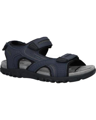 Sandali GEOX  per Uomo U8224D 0BC50 U S STRADA  C4422 NAVY-DK GREY