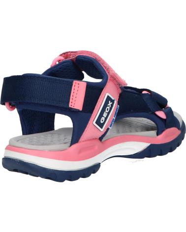 girl Sandals GEOX J150WA 01511 J BOREALIS CF47Q NAVY-LT CORAL
