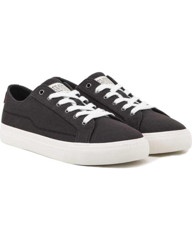 Man Zapatillas deporte LEVIS ZAPATILLAS LONA LEVIA´S 234192 NEGRO