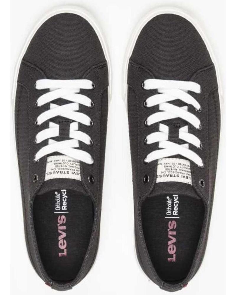 Zapatillas Levi's Para Hombre Modelo 234192 - Algodón Orgánico, Suela De Goma, Plantilla Ortopédica Reciclada