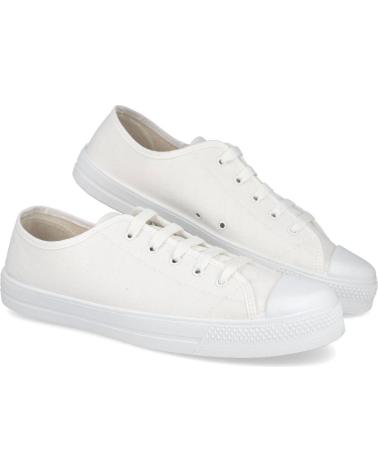 Sneaker BUBBLE BOBBLE  für Herren 385 ZAPATILLAS LONA COSTALERO HOMBRE  BLANCO