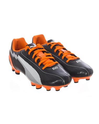 Deportivas de Niño PUMA ZAPATILLA DEPORTIVO EVO SPEED 5FG JR NEGRO-NARANJA
