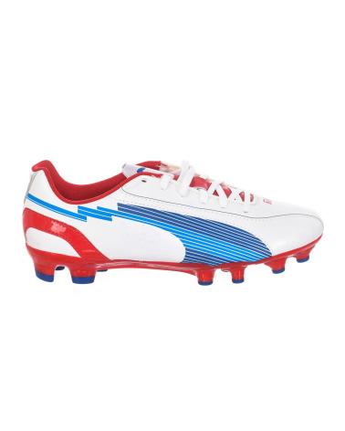 Sneaker PUMA  für Junge ZAPATILLA DEPORTIVO EVO SPEED 5FG JR  BLANCO-ROJO