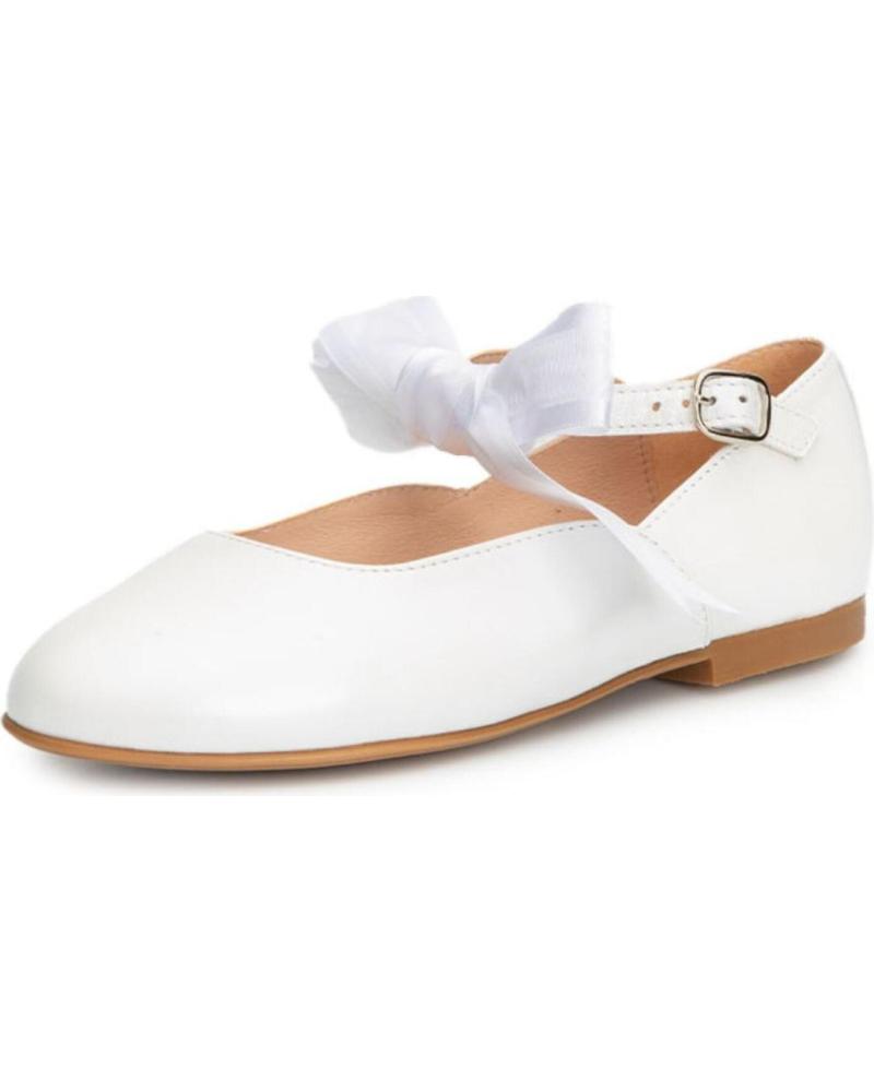 Zapatos de Niña TITANITOS COMUNION BLANCO