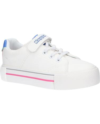 Scarpe sport per Donna e Bambina KAPPA 351B5XW TUDY A87 WHITE-PURPLE-PINK