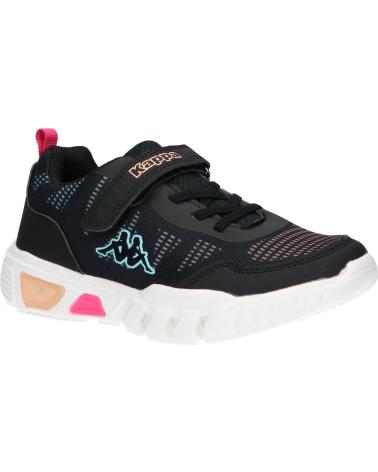 Zapatillas deporte pour Fille KAPPA 371B4IW WAMBY A2M BLACK-PINK PEACH
