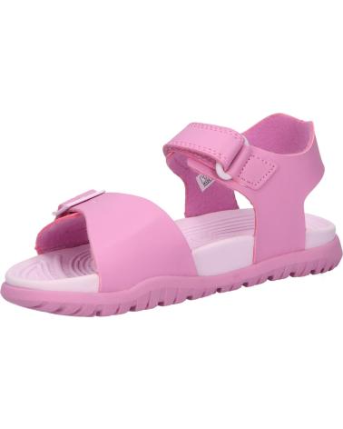 girl Sandals GEOX J35HQA 000BC J SANDAL FUSBETTO C8052 DK PINK-LT LILAC