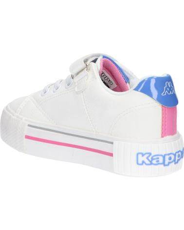 Scarpe sport per Donna e Bambina KAPPA 351B5XW TUDY A87 WHITE-PURPLE-PINK