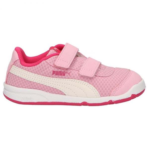 Sportschuhe PUMA  für Mädchen und Junge 190704 STEPFLEEX  07 PINK-WHITE