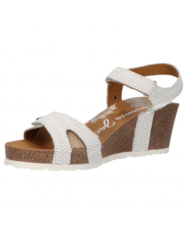 Sandalias PANAMA JACK  de Mujer JULIA MENORCA B5  NAPA BLANCO