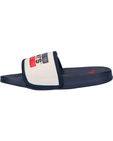 Chanclas de Niña y Niño LEVIS VPOL0021S GAME 0195 NAVY-WHITE