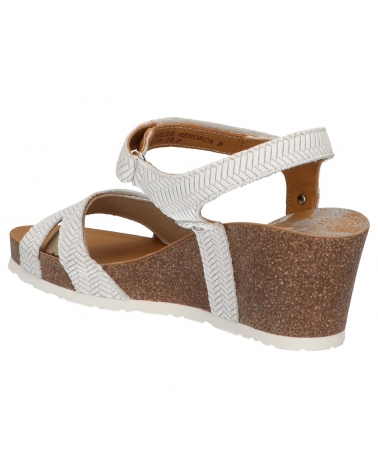 Sandalias PANAMA JACK  de Mujer JULIA MENORCA B5  NAPA BLANCO