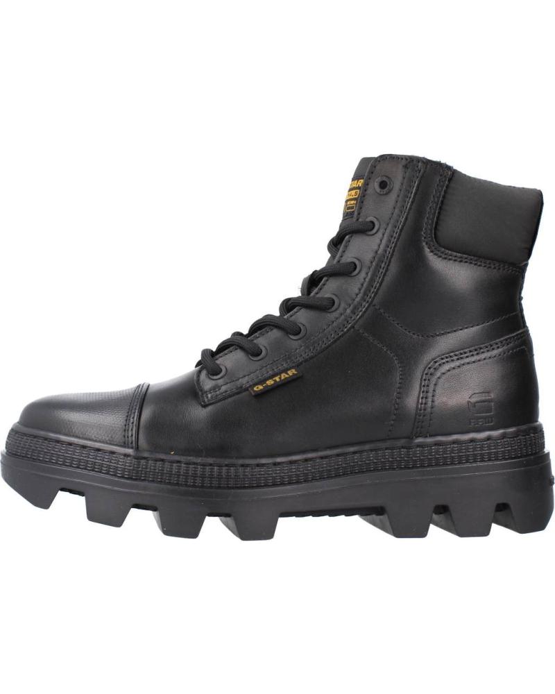 Bottines G-STAR  pour Femme NOXER HGH LEA NYL W  NEGRO