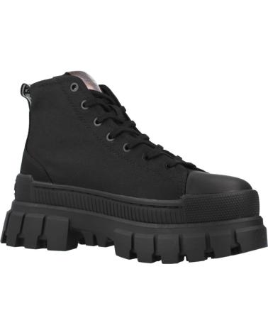 Botines de Mujer y Niño PALLADIUM REVOLT HI TX NEGRO