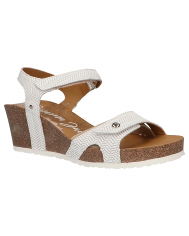 Sandalias PANAMA JACK  de Mujer JULIA MENORCA B5  NAPA BLANCO