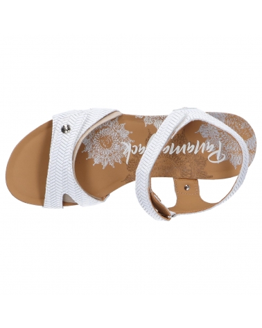 Sandalias PANAMA JACK  de Mujer JULIA MENORCA B5  NAPA BLANCO