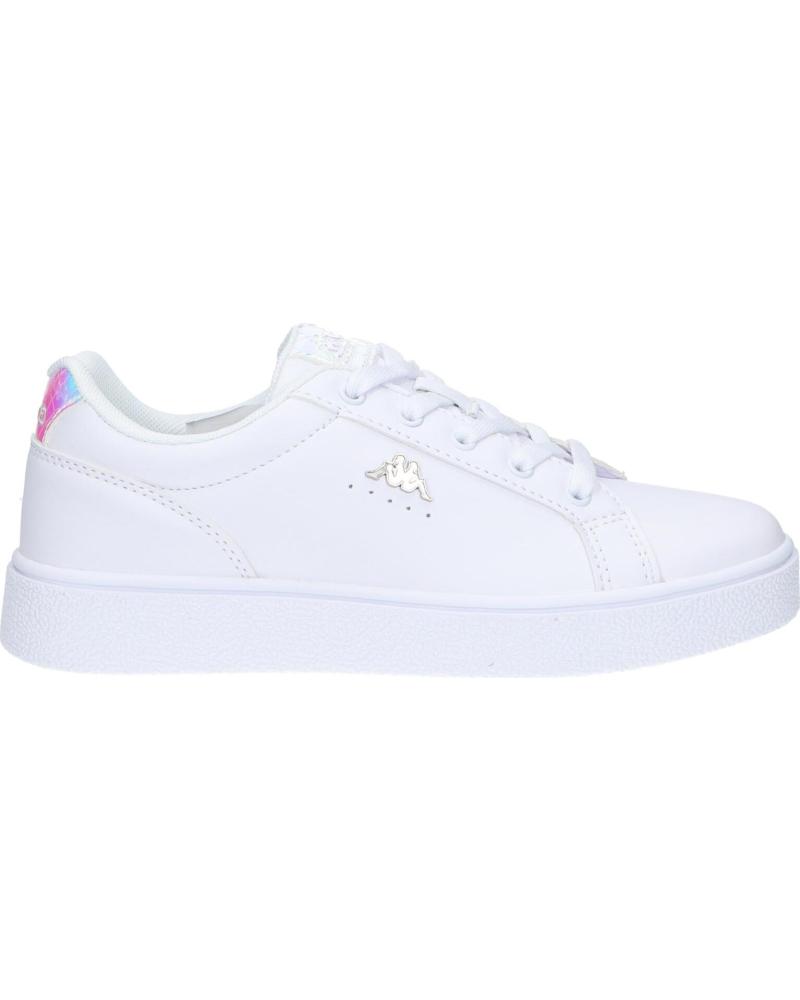 Woman and girl and boy Zapatillas deporte KAPPA 361939W AMELIA  A2N WHITE-IRIDESCENT