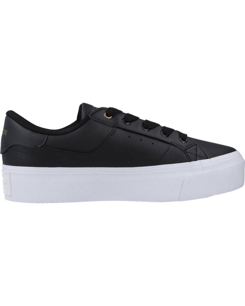 Deportivas De Mujer LACOSTE ZAPATILLAS ZIANE PLATFORM 123 1 BLK WHT