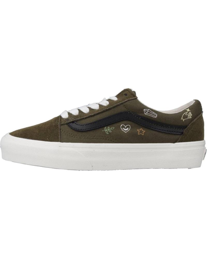 Zapatos De Mujer VANS OFF THE WALL ZAPATO DE CORDON VANS OLD SKOOL VR3 PARA MUJER EN COLOR MARR MARRON