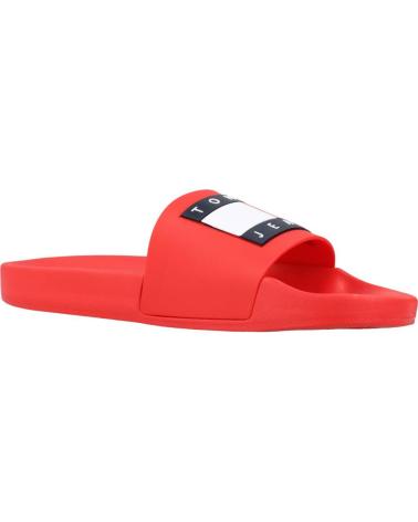 Tongs TOMMY HILFIGER  pour Homme CHANCLA PALA POOL  ROJO