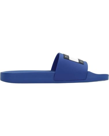 Tongs TOMMY JEANS  pour Homme RETRO LEATHER  AZUL