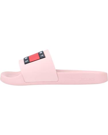 Chinelos TOMMY JEANS  de Mulher FLAG POOL SLD ESS  ROSA